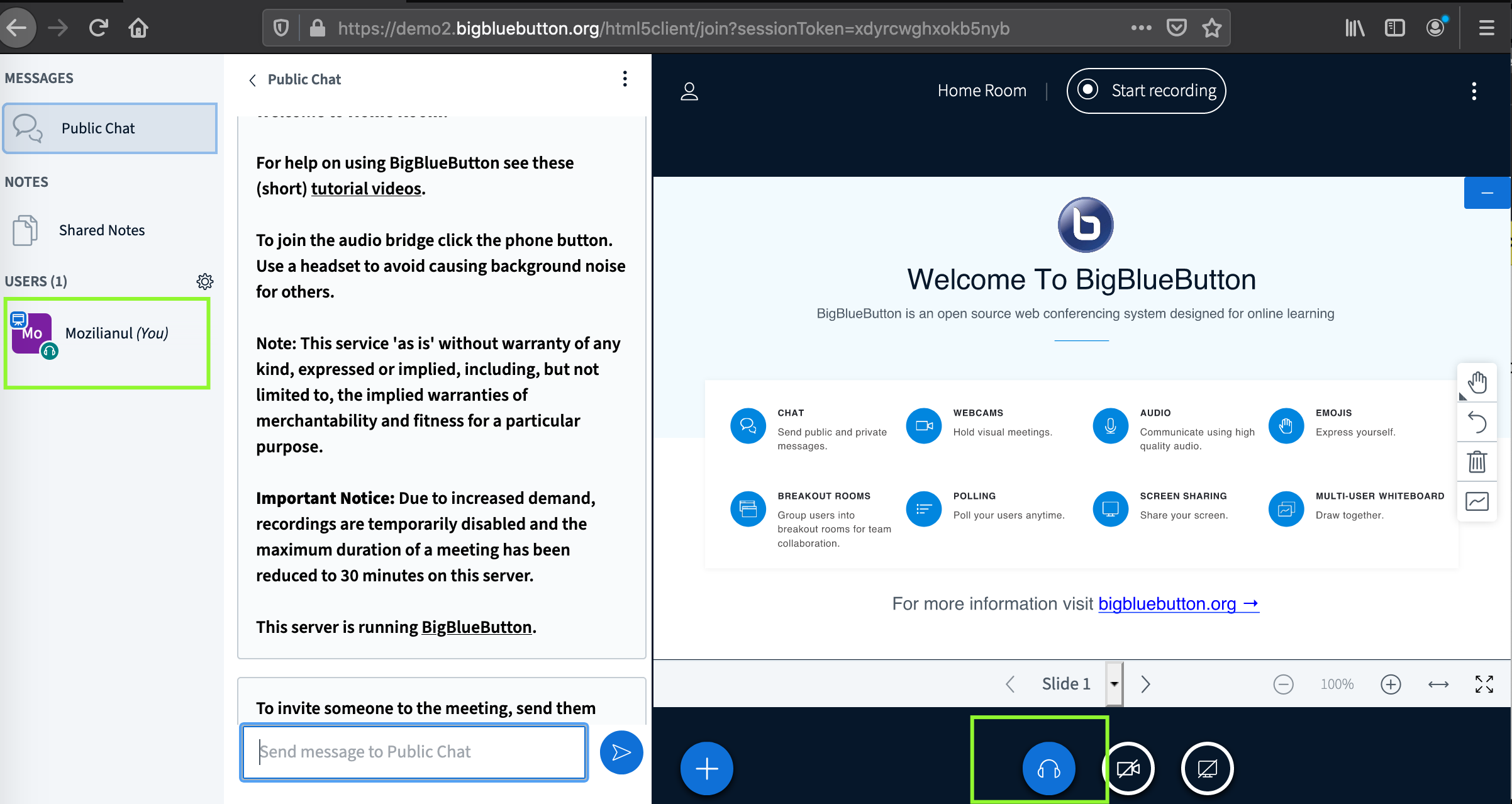 bigbluebutton.utm.my - video or audio doesn't play · Issue #51071 ...