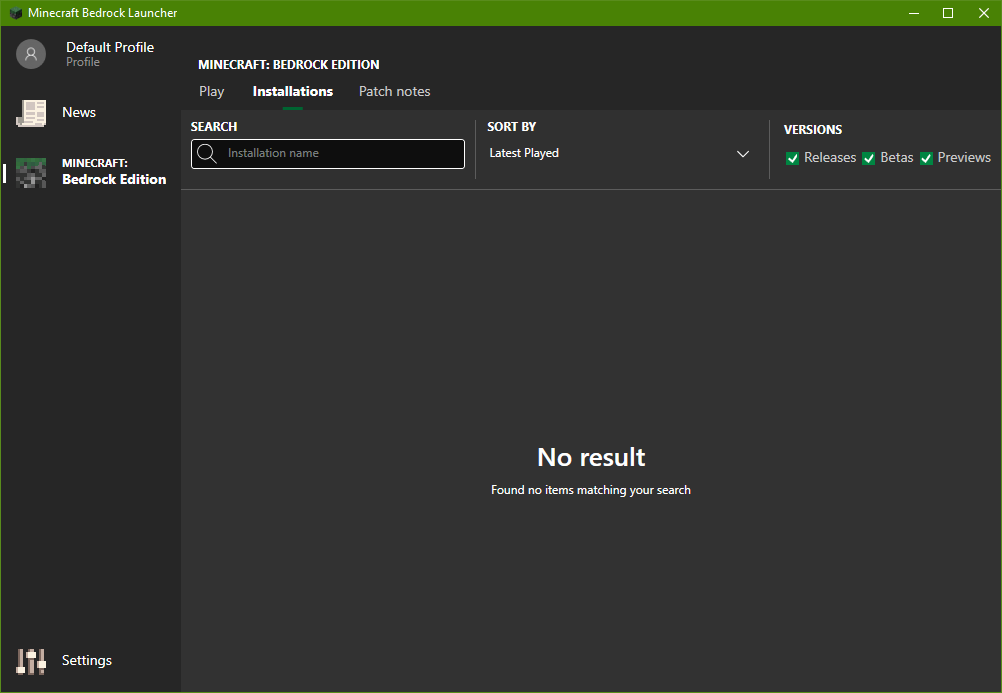 Windows server edition issue 309 bedrocklauncher bedrocklauncher