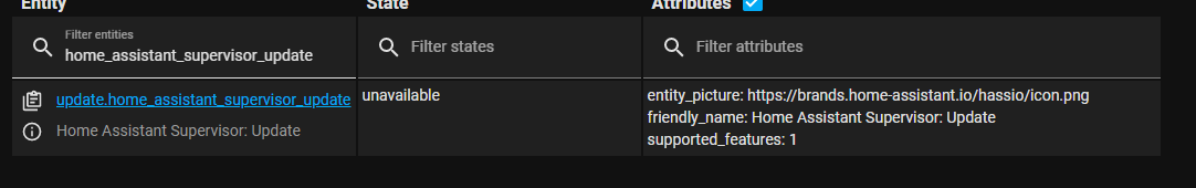 Update entity for Supervisor always Unavailable · Issue #69932 · home ...