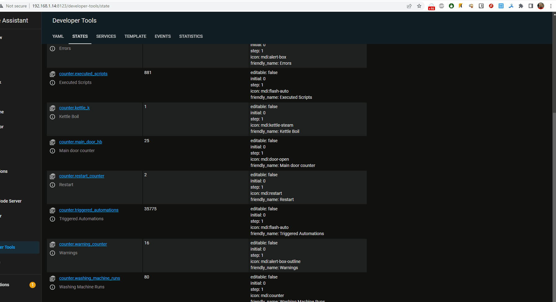 Logbook Gets Frontend Stuck When An Entity Has 10000 State Changes In 