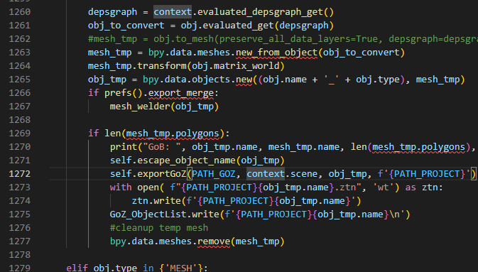 cant export multiple objects (curves) · Issue #334 · JoseConseco/GoB ...
