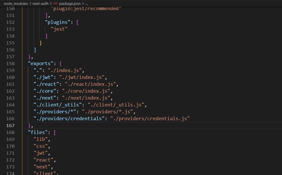 Error package path not exoported · nextauthjs next-auth · Discussion ...