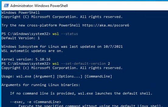After latest Windows update I can't run WSL version 2 and Docker is not ...