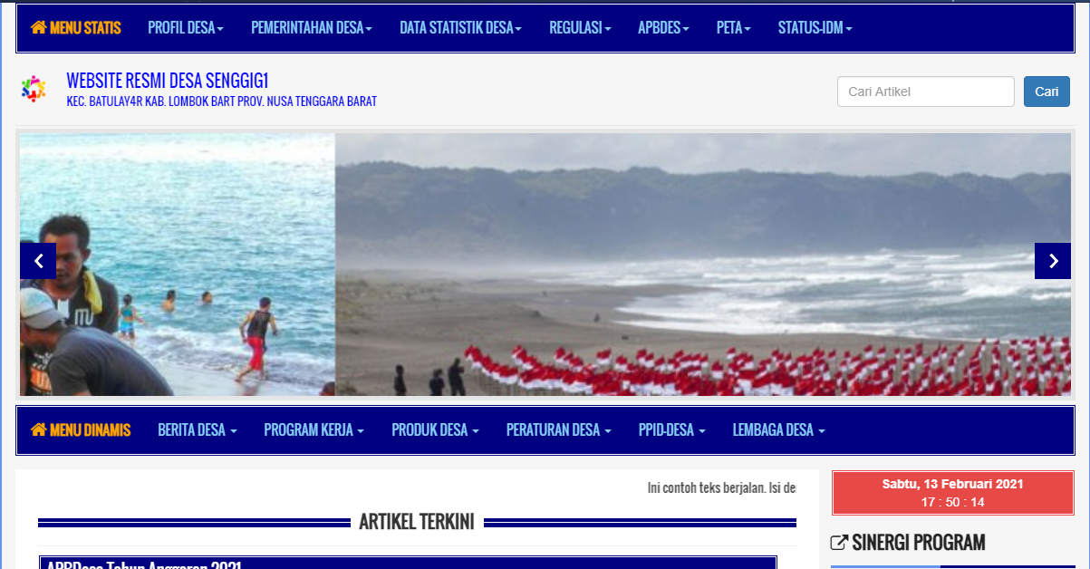 Bikin Website Dinamis