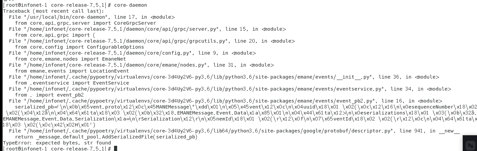 Bug Issue 570 Coreemu Core Github