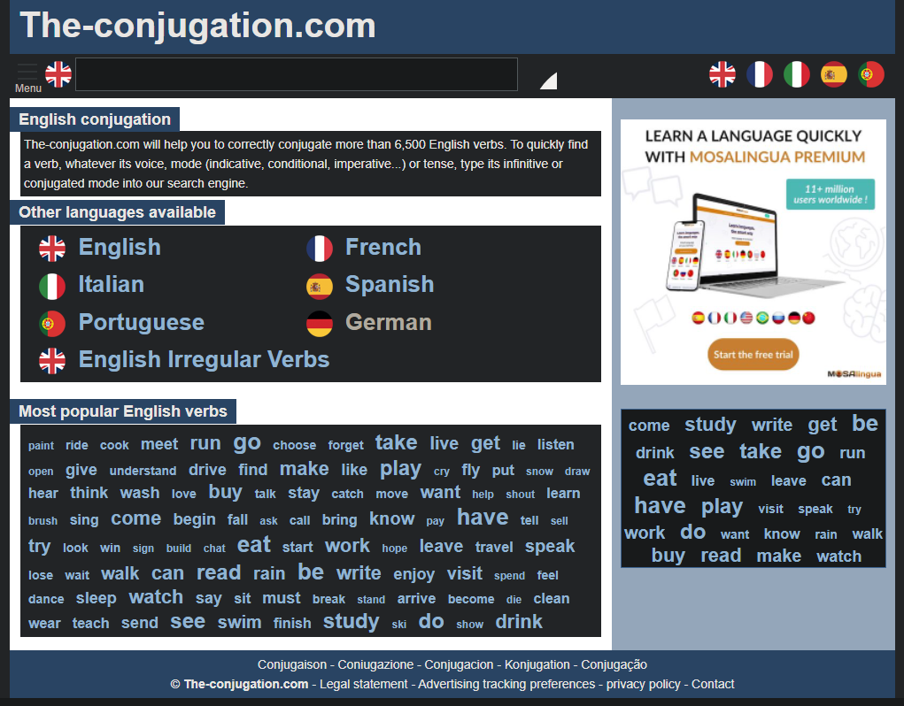 [Broken Website] the-conjugation.com · Issue #8827 · darkreader ...