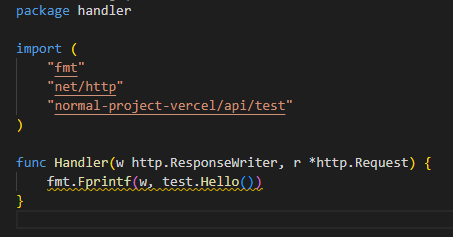 Deploying Golang API in vercel · vercel community · Discussion #1575 ...