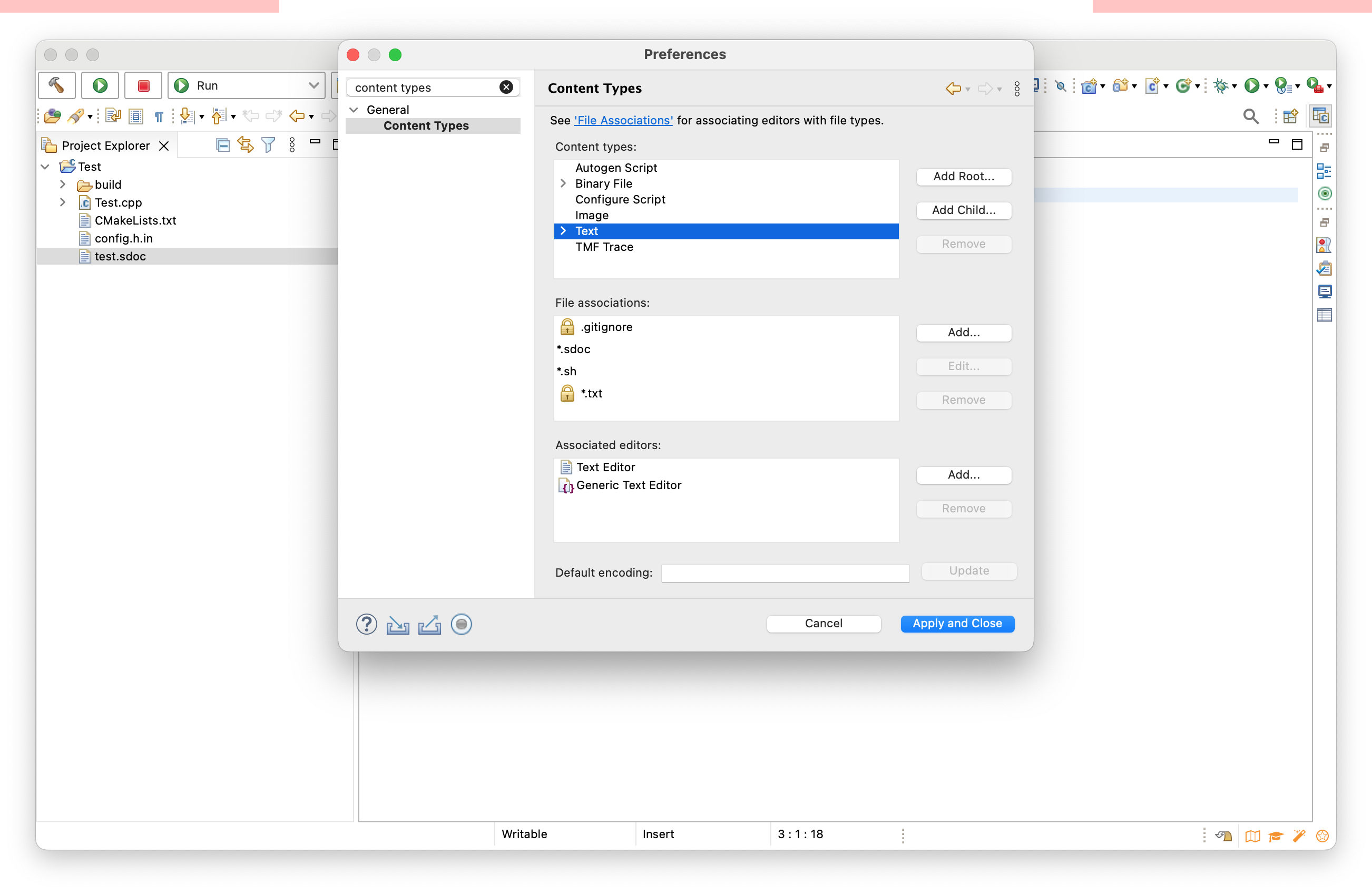 Cannot figure out how to enable syntax highlighting for my custom text