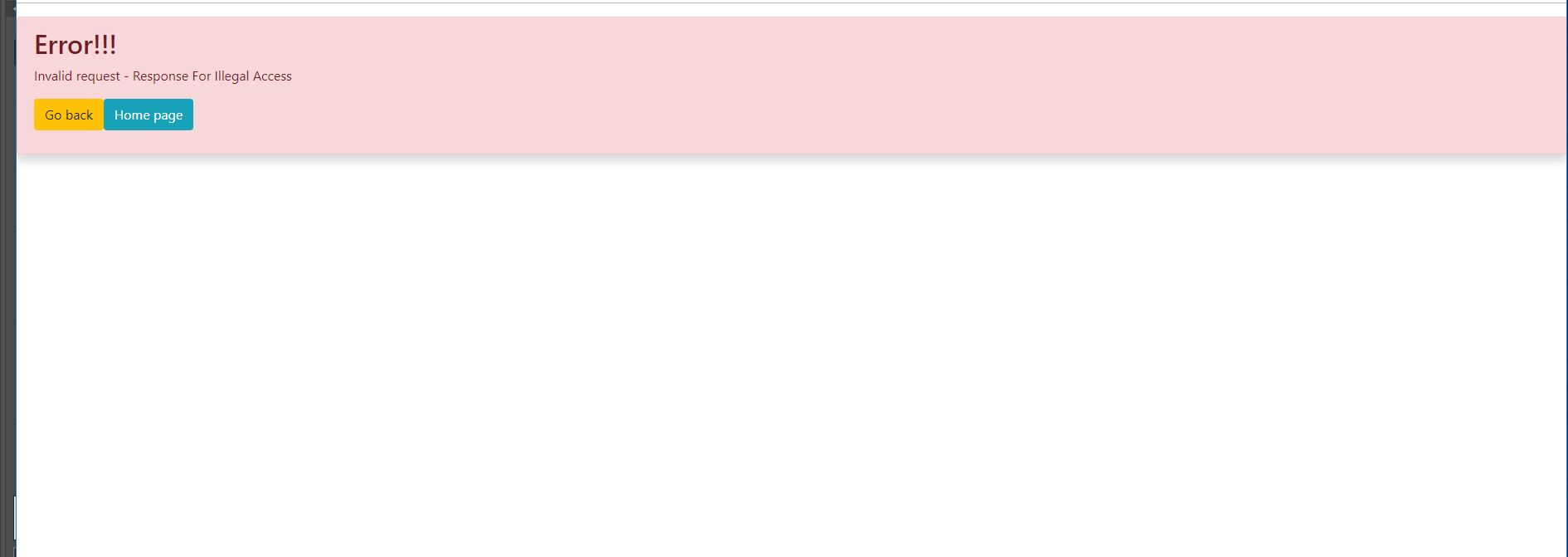 error after uploading update