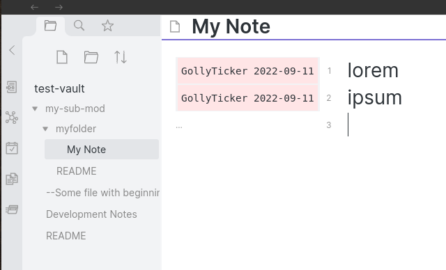 submodule