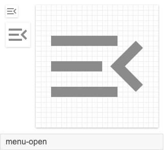 Menu Open/Close · Issue #7071 · Templarian/MaterialDesign · GitHub