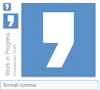 format-comma