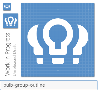 bulb-group-outline