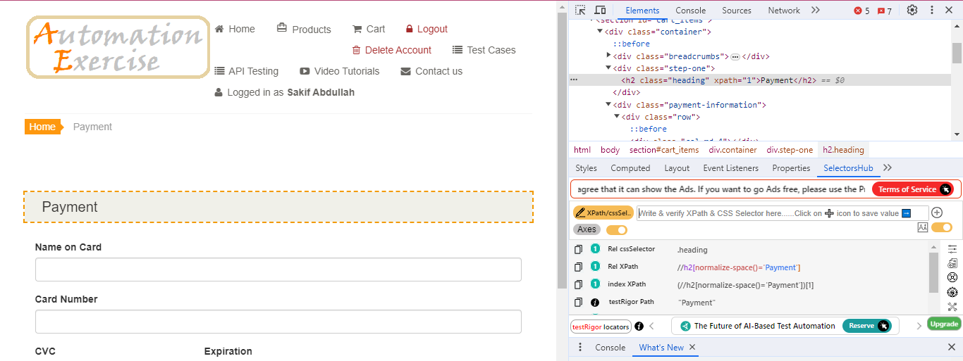 GitHub - Sakif1997/shopping-cart-automation