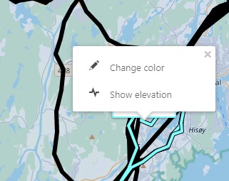 unselect track