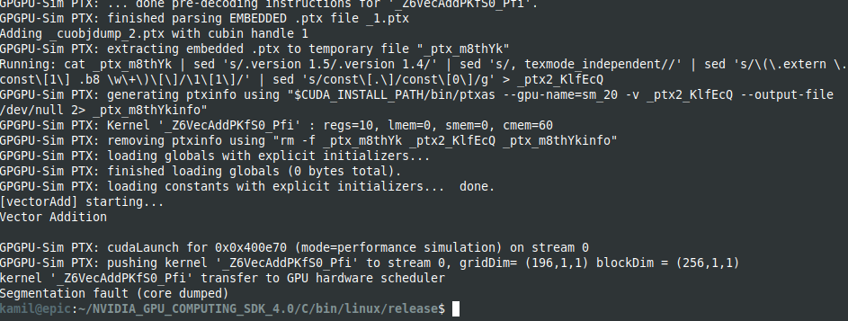 Segmentation fault when I change the number of core clusters · Issue ...