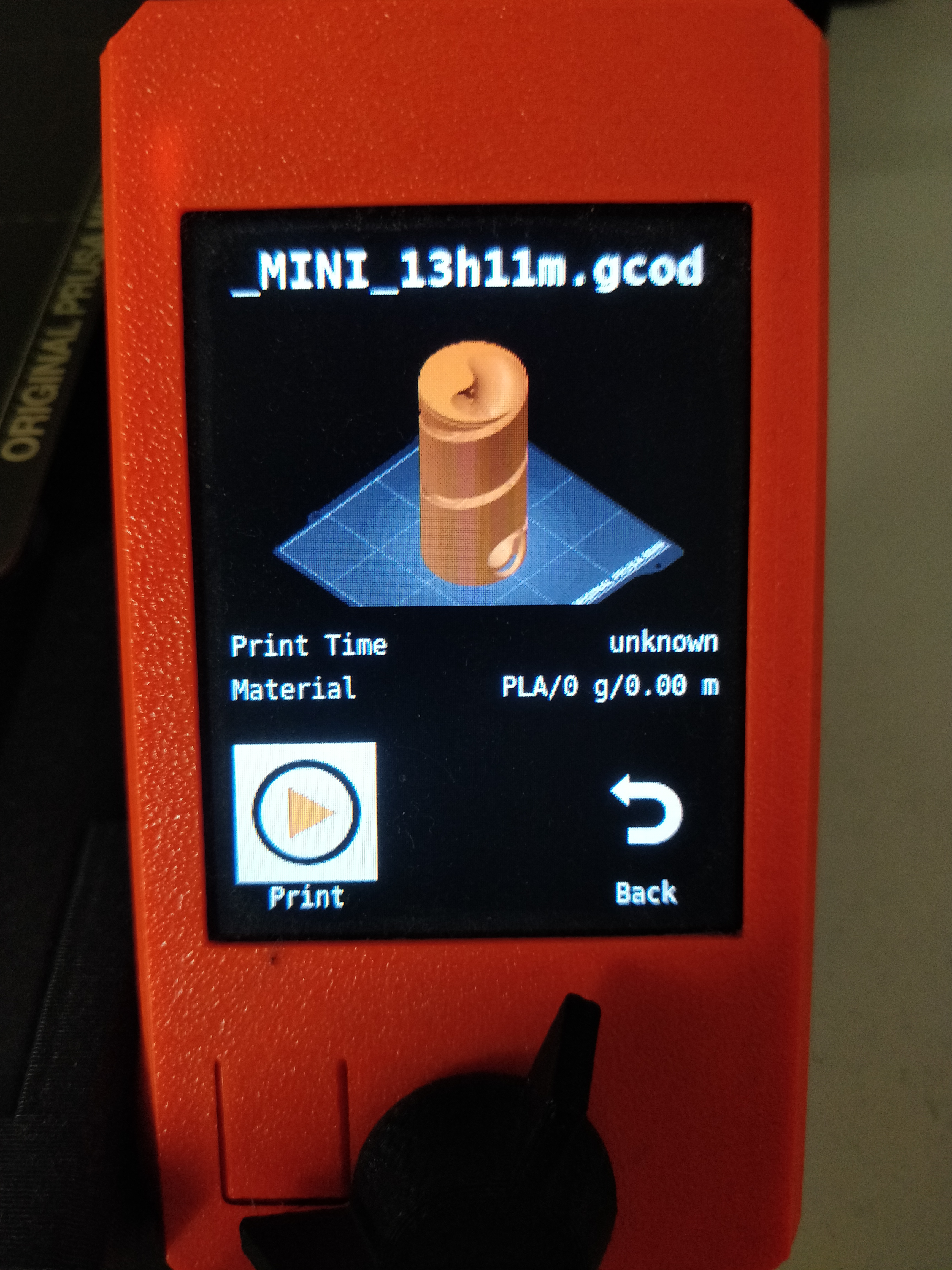 Estimated time and filament usage not visible for GCode from ...