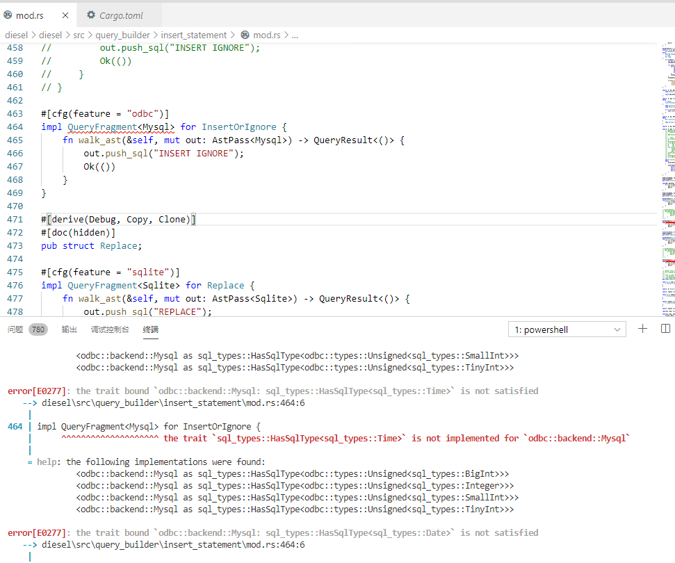 Problem to add backend to support odbc driver to sql server/oracle ...