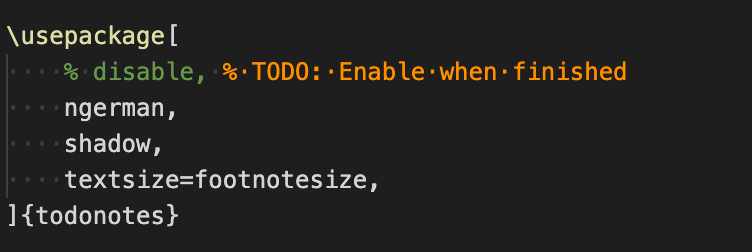 Documentation of a package on hover for multiline \usepackage · Issue ...