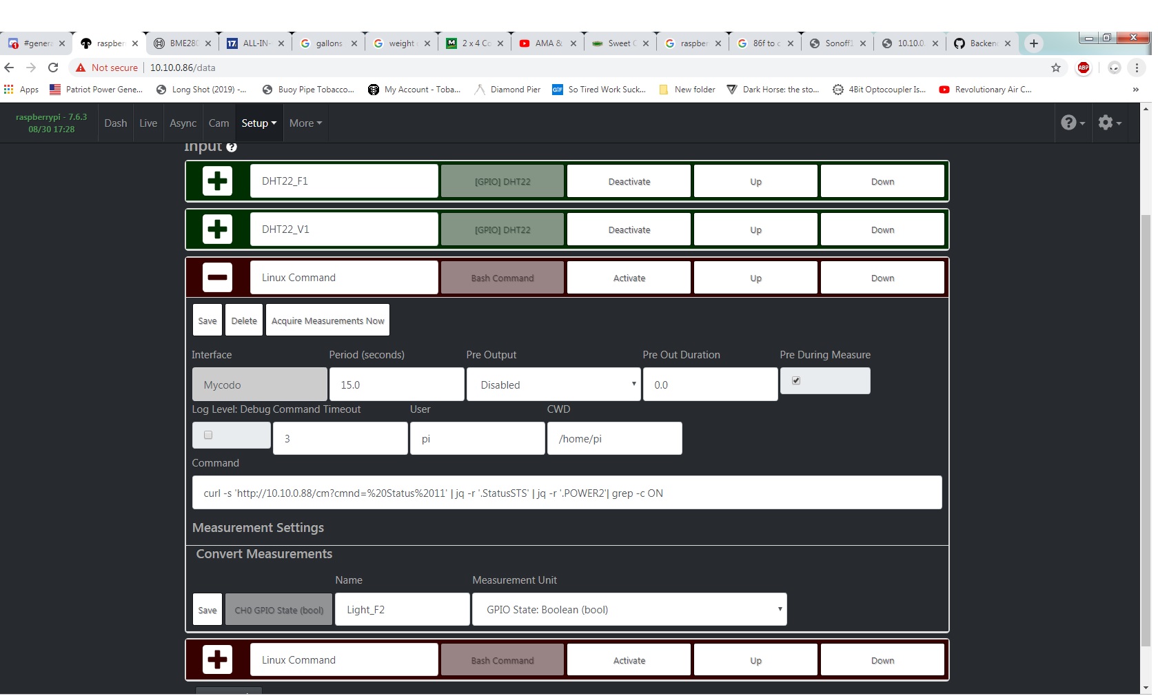 Backend shutdown after bad data from linux command input read · Issue ...