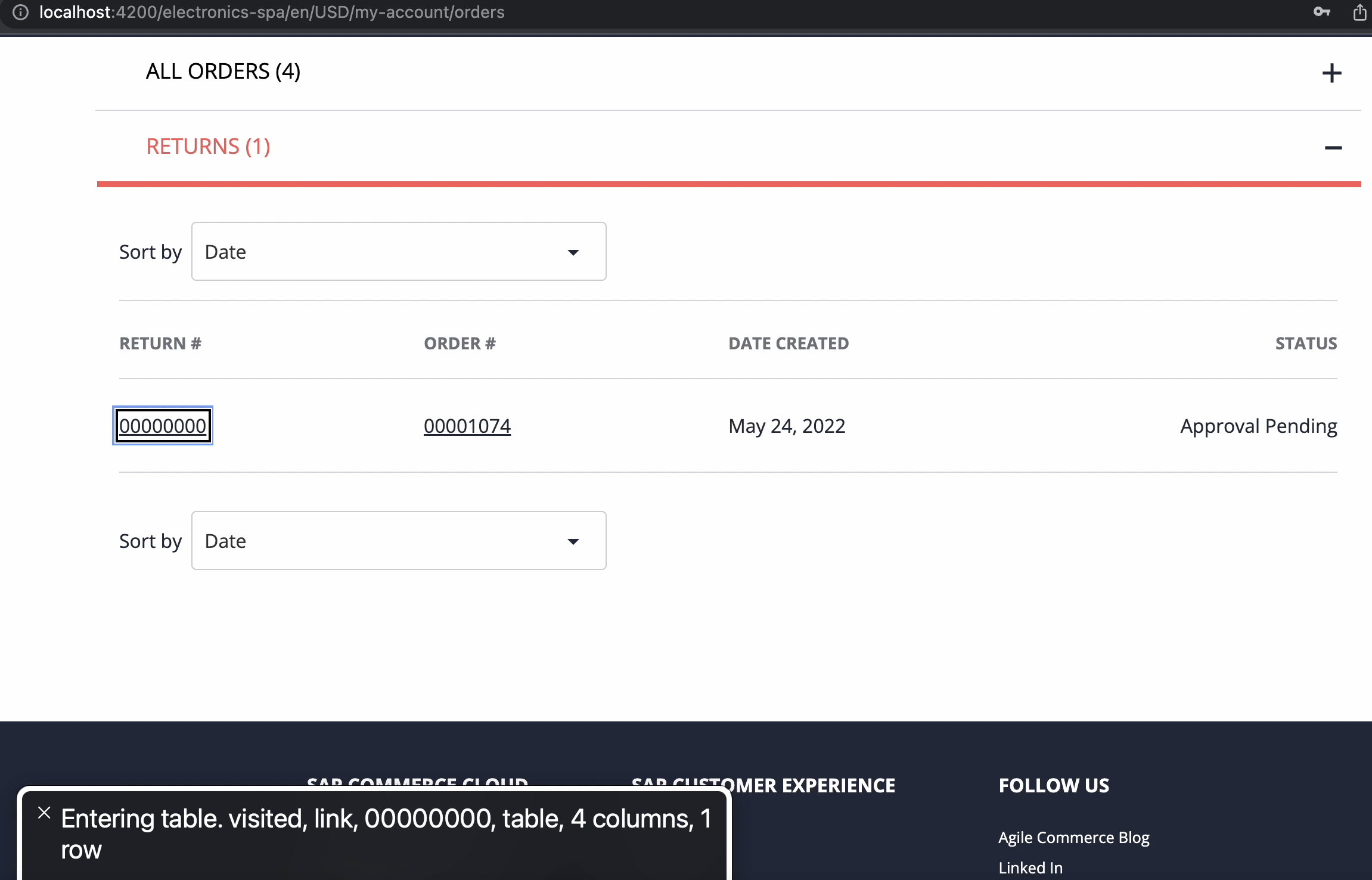 Tables Refactoring Analysis and POC · Issue #7312 · SAP/spartacus · GitHub