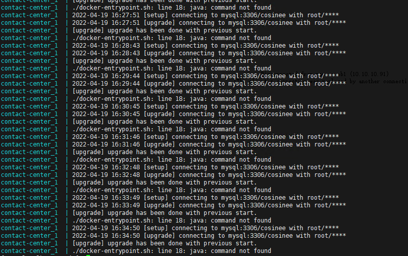 contact-center:develop 启动不成功 · Issue #696 · cskefu/cskefu · GitHub