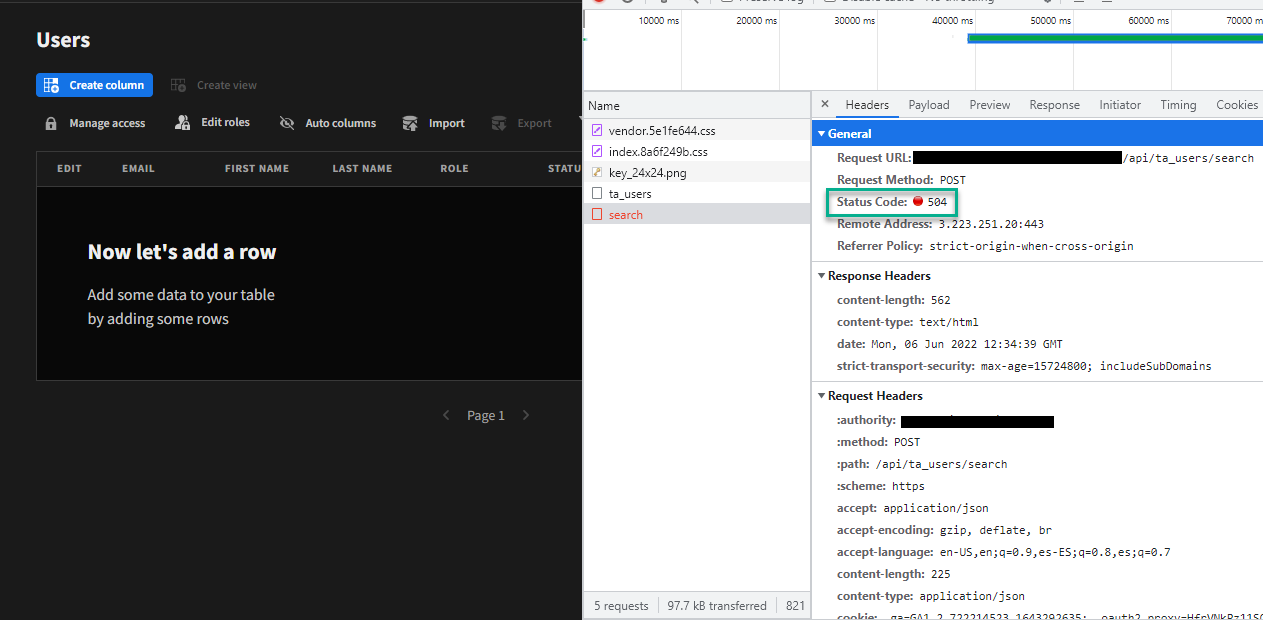 Budibase DB - Users is loading and nothing is happening · Issue #6168 ...
