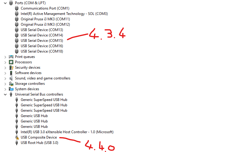 [BUG] after update to 4.4.0 no USB connection on Windows Host · Issue ...