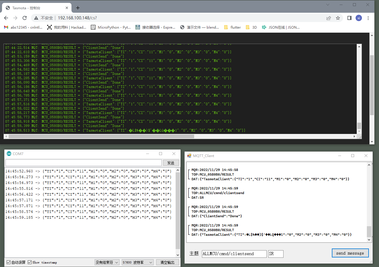 asmota client garbled code · Issue #17210 · arendst/Tasmota · GitHub