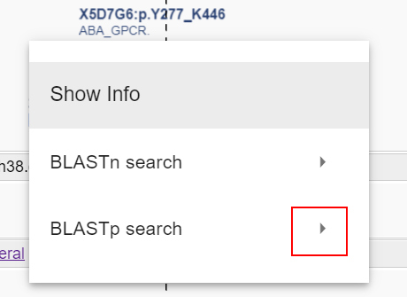 BLAST - Setup: Open BLAST panel from the genomic feature · Issue #424 ...