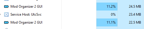 Multiple rogue Mod Organizer 2 GUI processes running in background ...