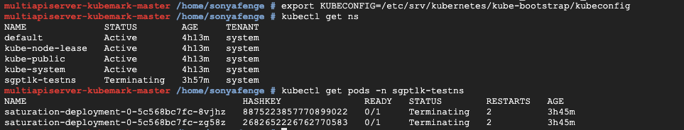 namespace failed to delete when perf-tests cleanup · Issue #548 ...