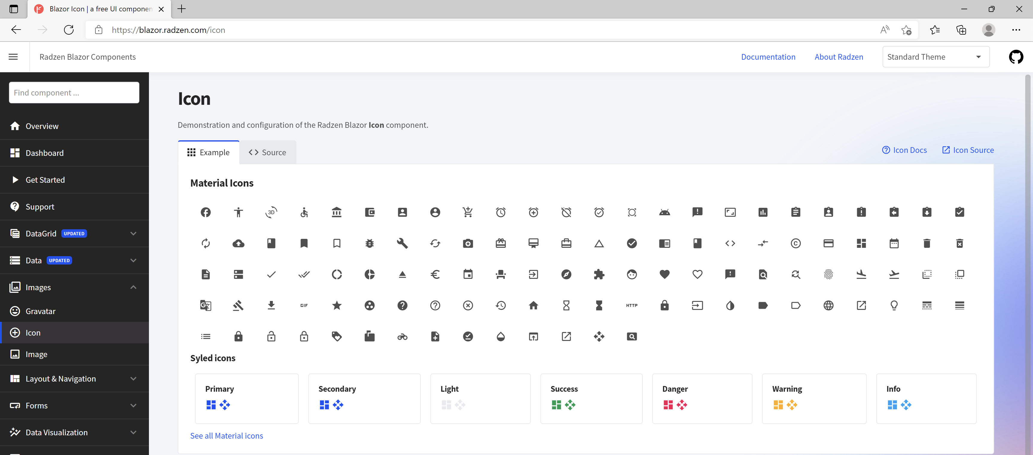 Icons are displayed distorted · Issue 428 · radzenhq/radzenblazor