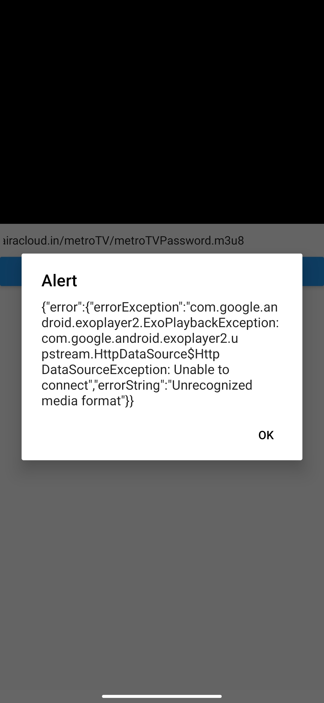 Error 403 Unrecognized media format error streaming · Issue 1456