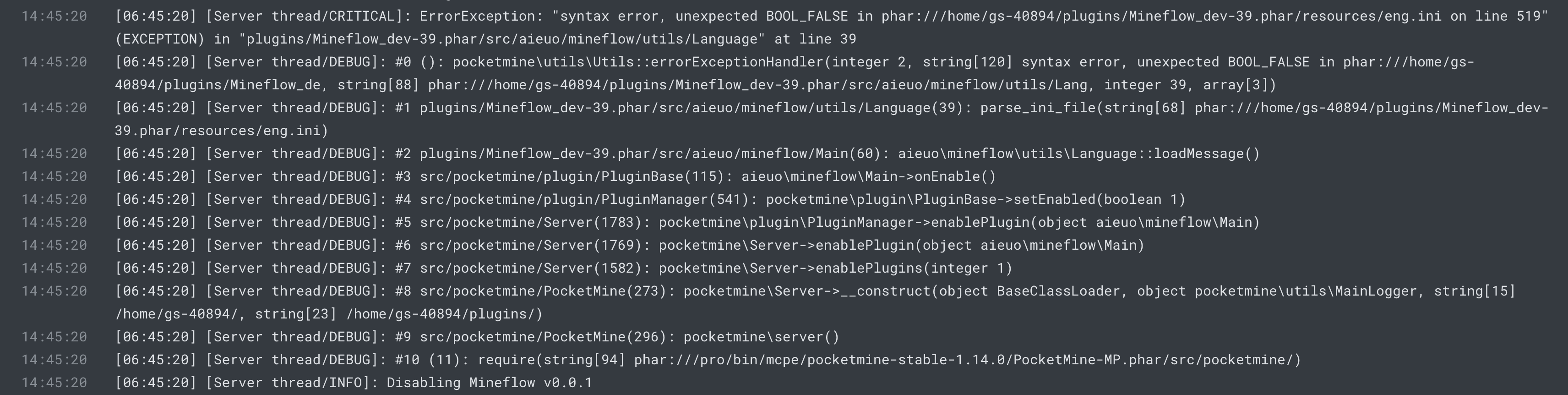 [Bug] · Issue #5 · aieuo/Mineflow · GitHub