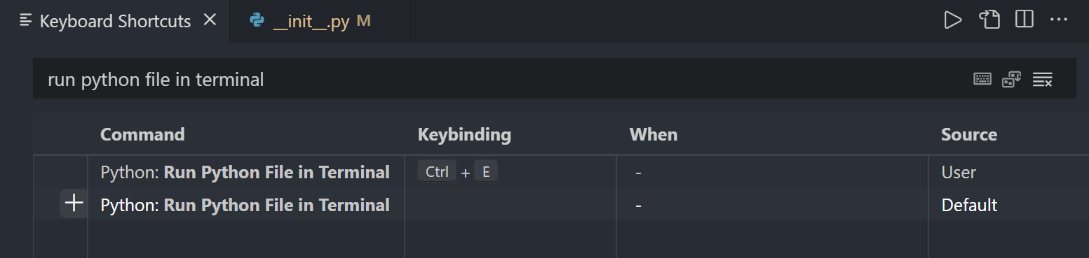 Keyboard shortcut to run Python program · Issue #16340 · microsoft ...