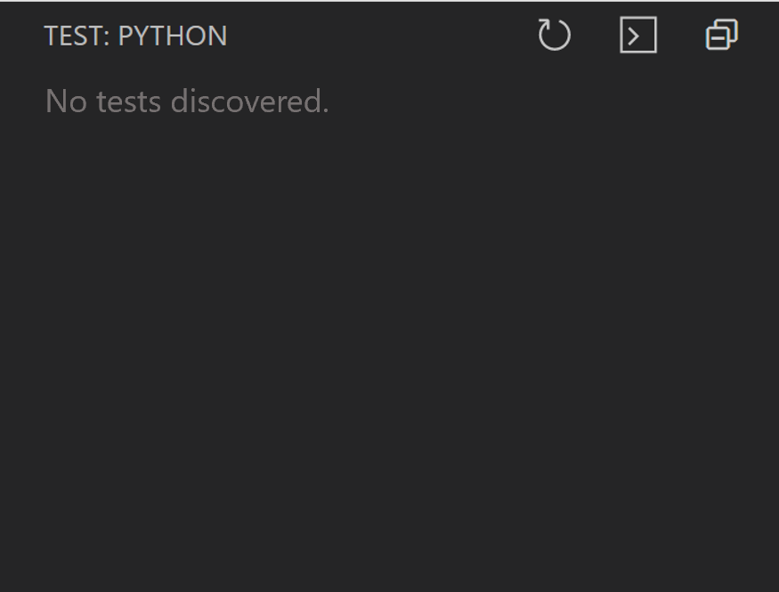 Improve possible actions in the test explorer when test view is empty ...