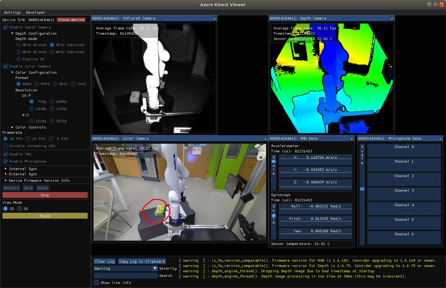 Point cloud compensate in empty area · Issue #1599 · microsoft/Azure ...