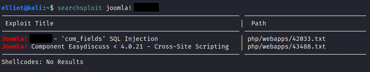 search exploit