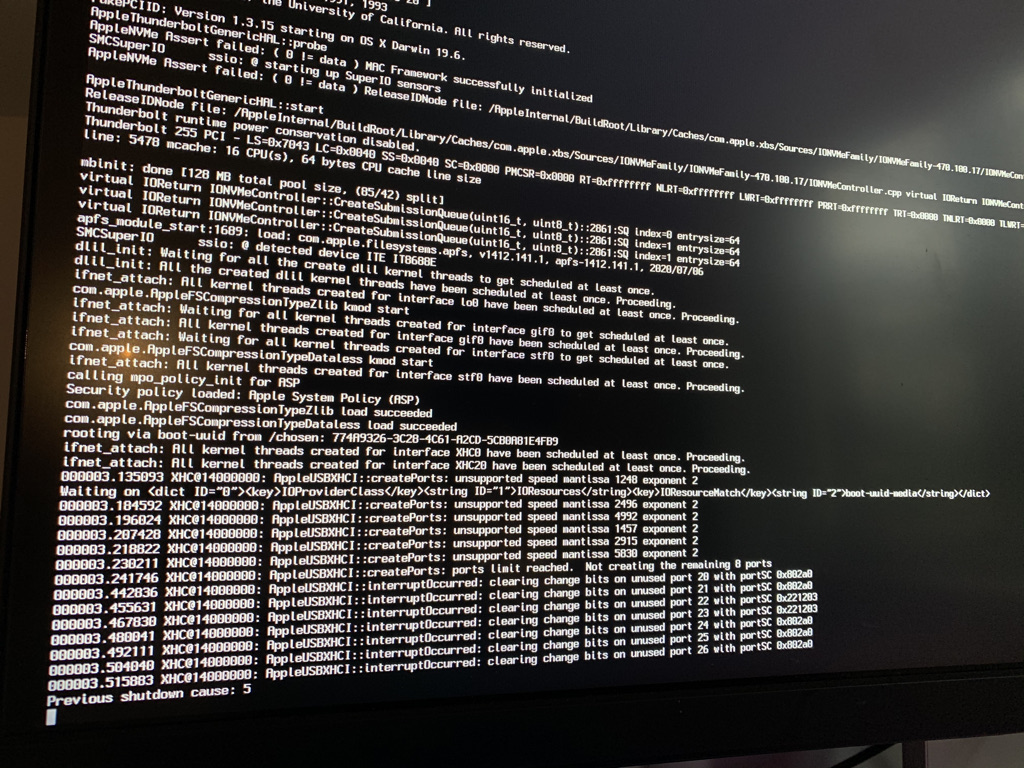 Bootup stops at graphics glitch with the "Prohibited" sign · Issue #110 ...
