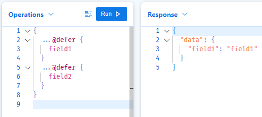 @defer on two inline fragments on the query type swallows the second ...