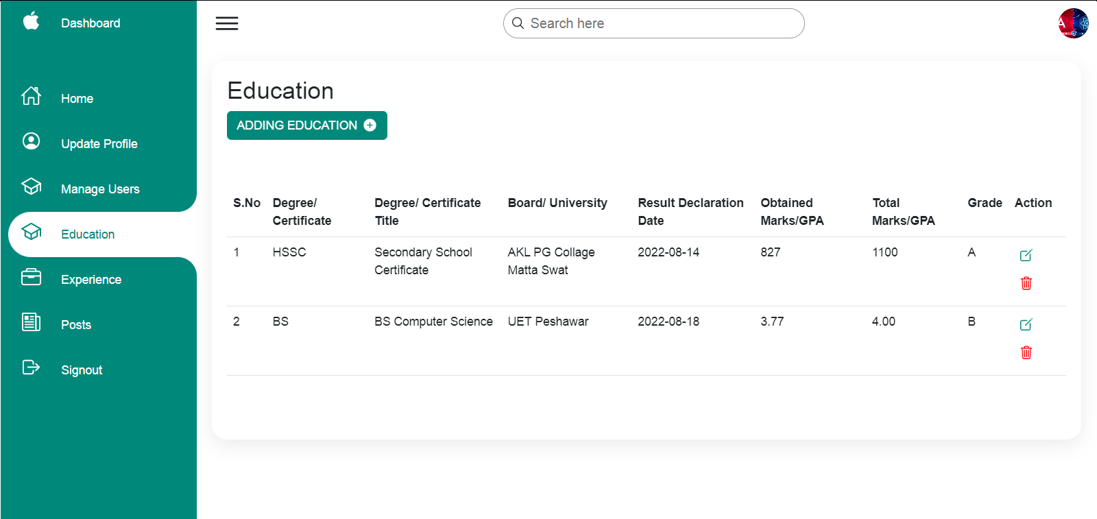 GitHub - SubhanuddinKhan/react-dashboard-etea: Etea Clone React Dashboard
