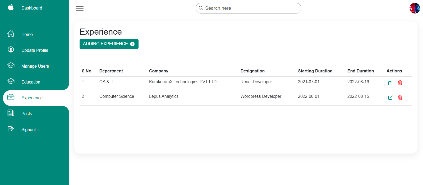 GitHub - SubhanuddinKhan/react-dashboard-etea: Etea Clone React Dashboard
