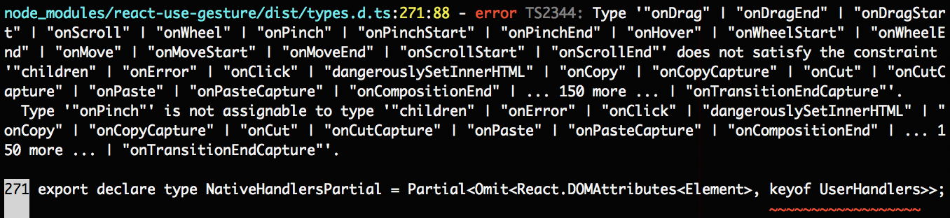 Error in typings · Issue #158 · pmndrs/use-gesture · GitHub