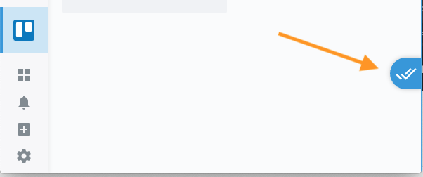 Franz "todos" tab showing inside the Franz app, attached to the right edge