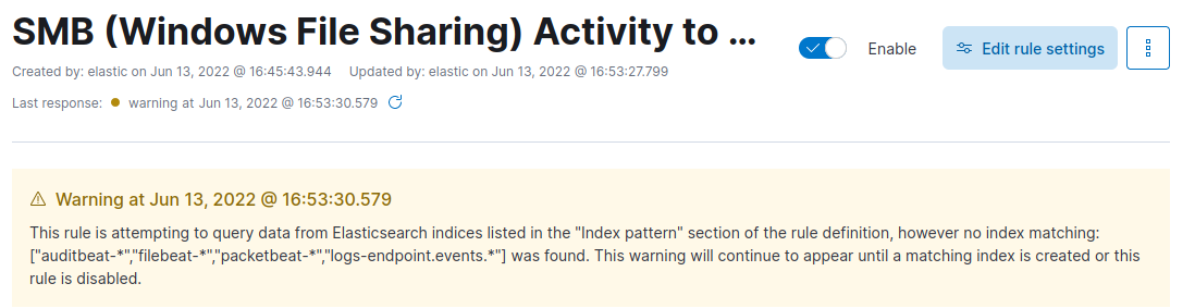 [Security Solution] · Issue #134293 · elastic/kibana · GitHub