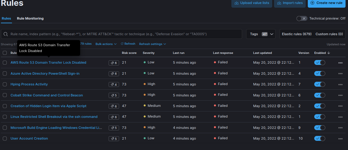 [Security Solution] · Issue #134293 · elastic/kibana · GitHub