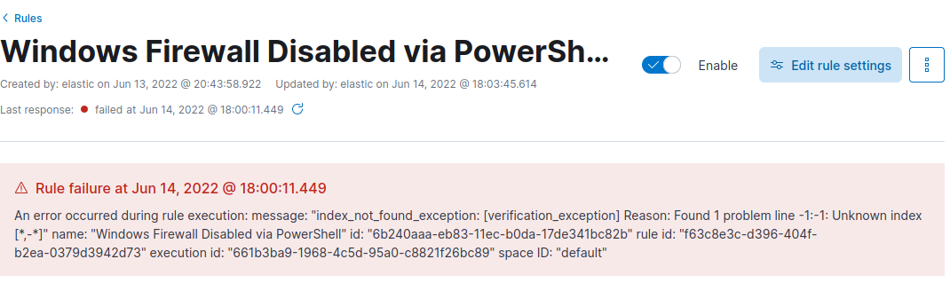 [Security Solution] · Issue #134293 · elastic/kibana · GitHub