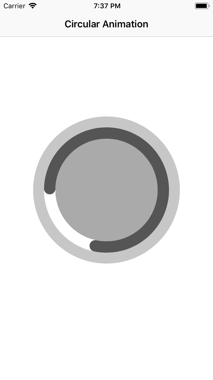 Round Progress Animation GitHub - karthikk007/CircularProgressAnimation: Clone That App ...