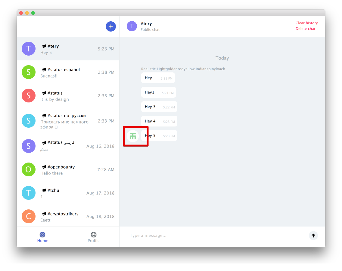 Cannot navigate to user profile from public chats when he sent several